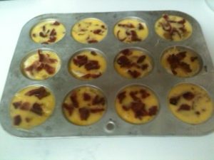 muffin tins uncooked