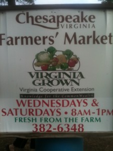 farmers market sign