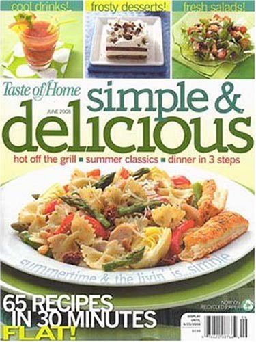 Post image for Simple & Delicious Magazine For $8.99 Per Year – 9/19 Only