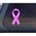 Breast Cancer Ribbon Car Decal / Sticker