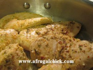 jerk chicken cooking