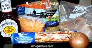 BBQ Chicken Ingredients