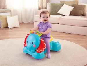 fisher price stride and ride elephant