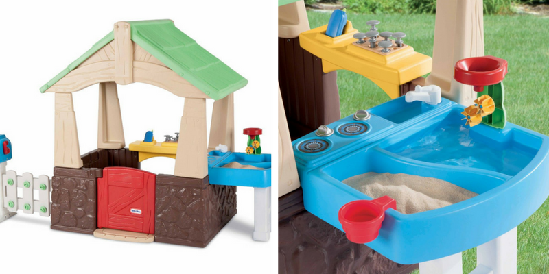 Amazon Lowest Price Little Tikes Deluxe Home And Garden Playhouse