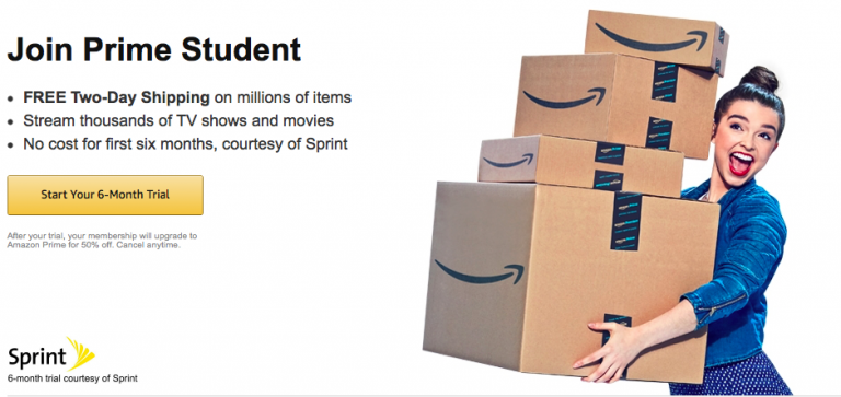 Amazon Prime Video Student