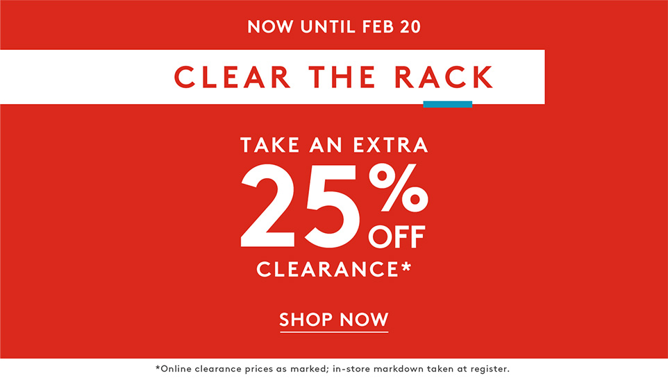 Nordstrom Rack: Up to 75% Off Clear the 