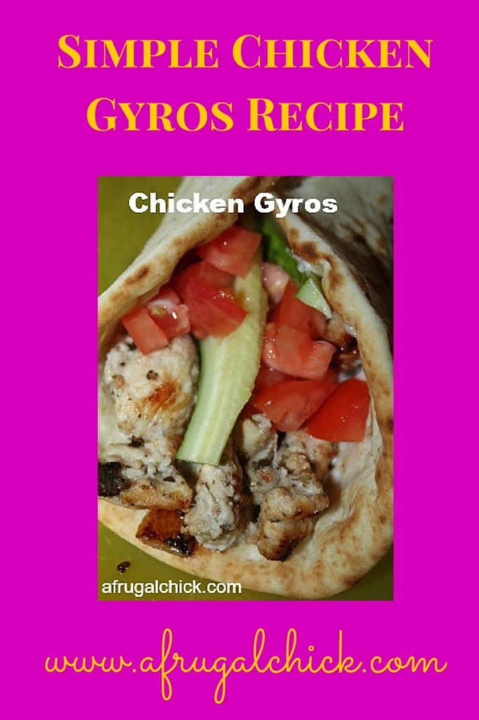chicken gyro recipe