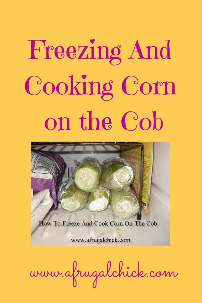 How To Freeze Corn on the Cob Whole