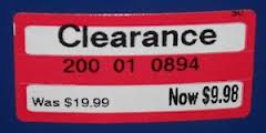 target clearance tag