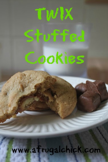 TWIX Stuffed Cookie Recipe