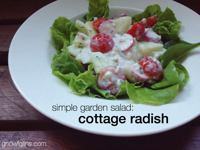 Cottage Radish Salad