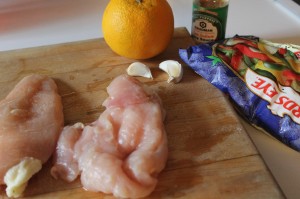 Orange Garlic Chicken