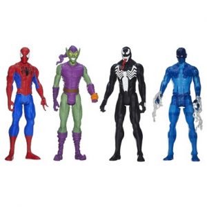 Marvel Ultimate Spider-Man Titan Hero Series Spider-Man Vs. Villains Showdown Pack