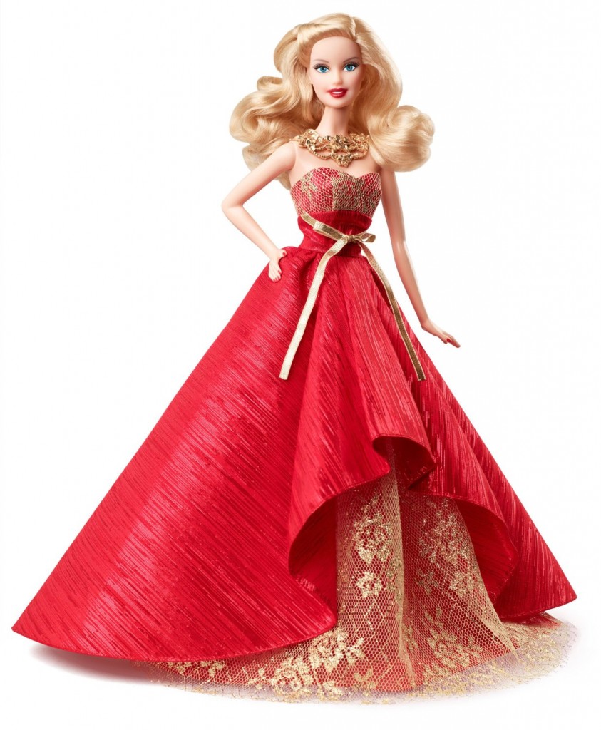 barbie collector 2014 holiday doll