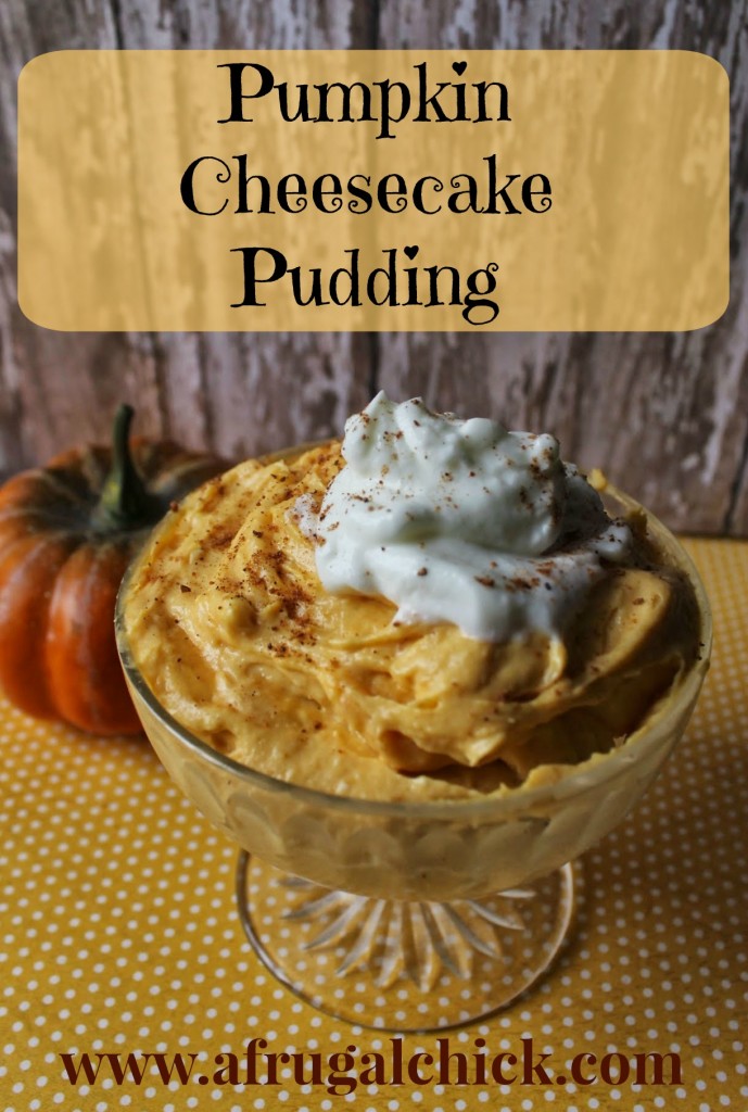 Pumpkin Cheesecake Pudding