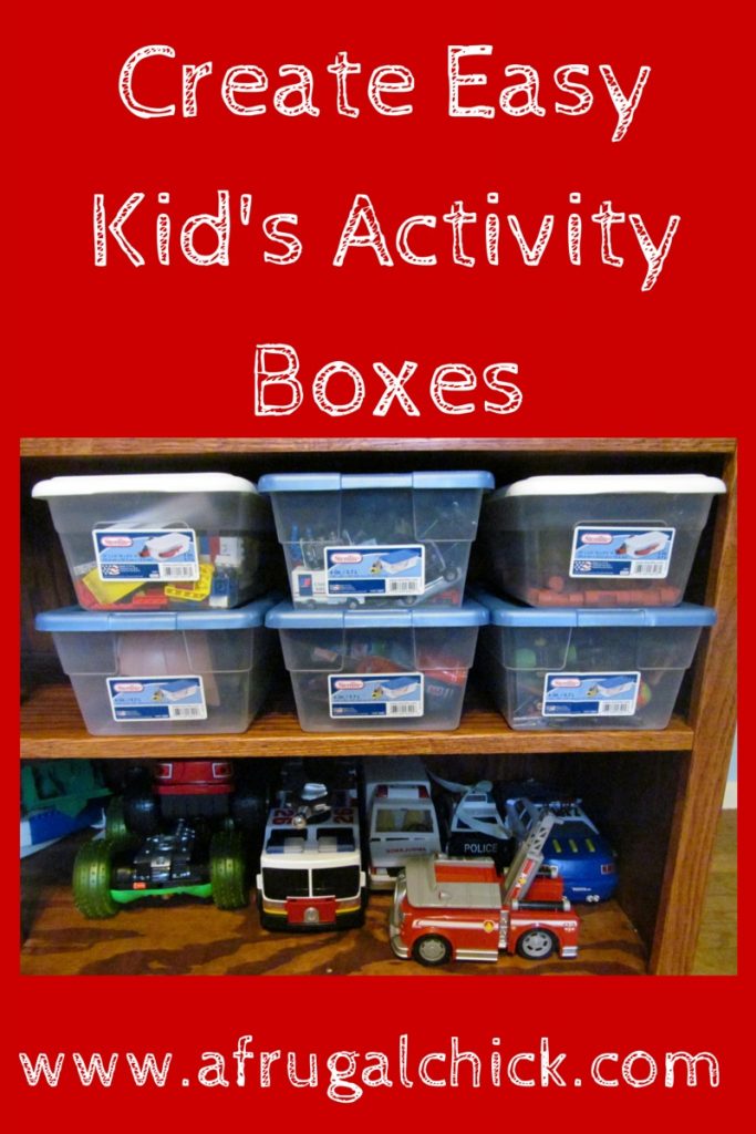 Create Easy Kid's Activity Boxes Cover Photo