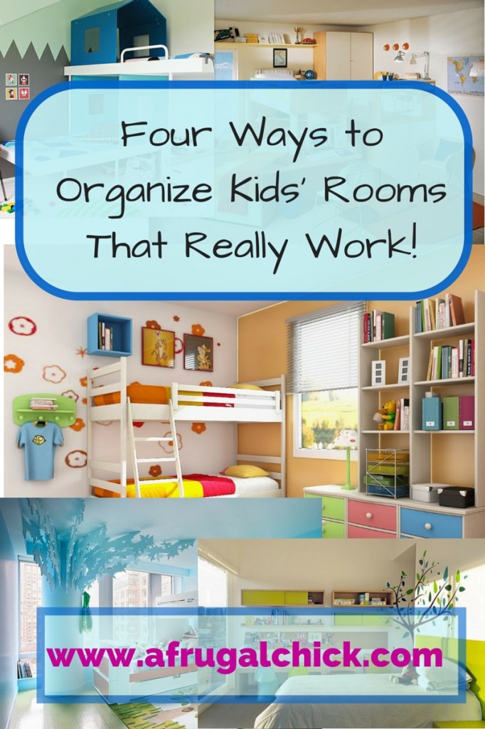 Four Ways to Organize Kids' Rooms That