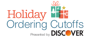 holiday shipping cut off