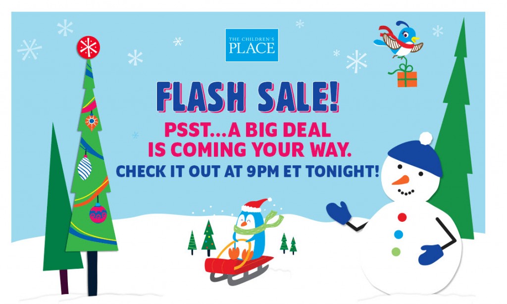 the childrens place flash sale
