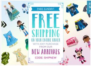 disney free shipping new arrivals