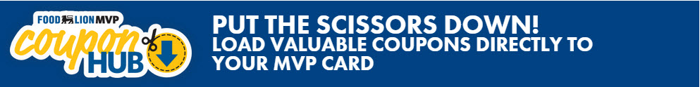 How To Load Coupons To Your Food Lion MVP Card #FoodLionDotCom