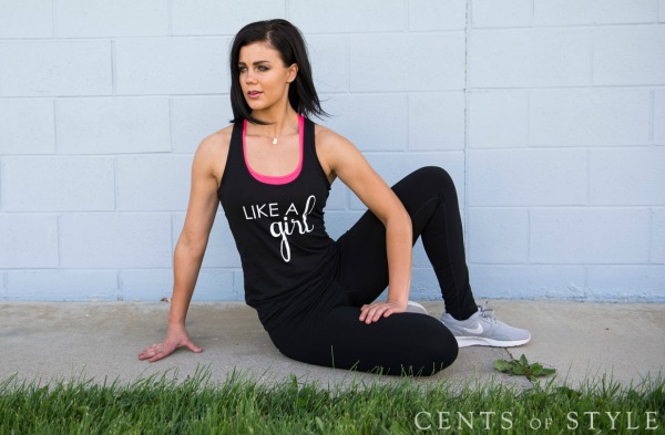 cents of style workout tank