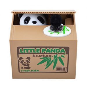 little panda piggy bank