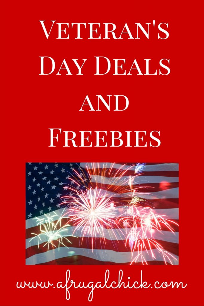 Veteran's Day Deals and Freebies
