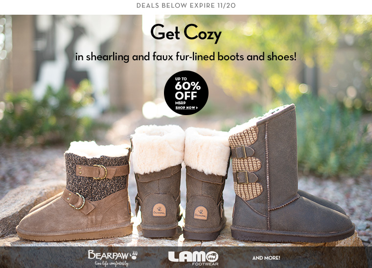 get cozy boots