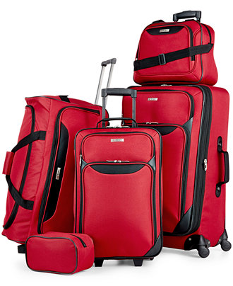 macys luggage set