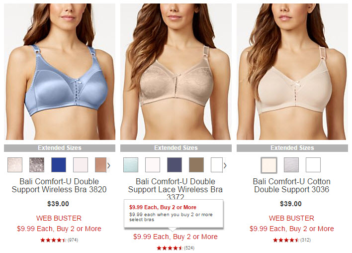 macy's bra sale