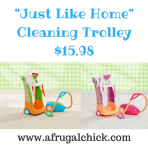 -Just Like Home- Cleaning Trolley $15.98