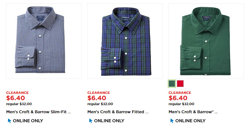 Kohl's: Men's Dress Shirts $5.12 Shipped (Reg $32)