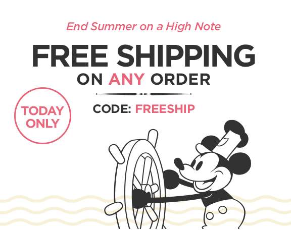 disney store free shipping september 2016