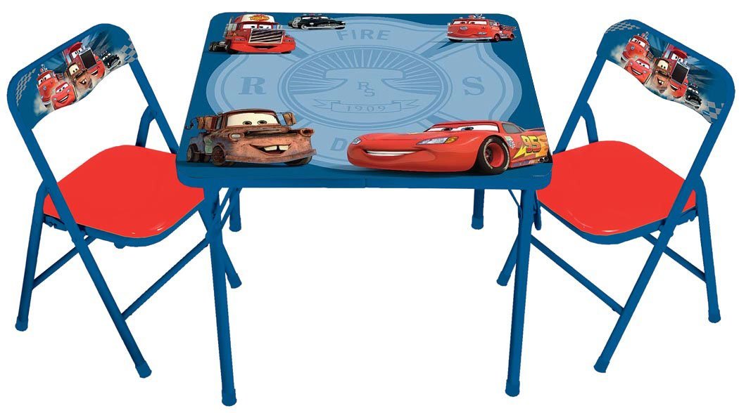 Amazon: Disney Cars Hometown Heroes Erasable Activity Table Set with 3 ...