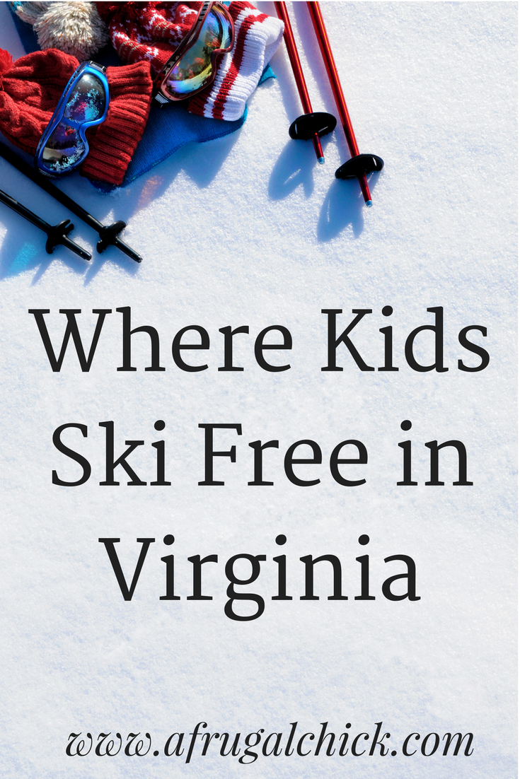 Where Kids Ski Free in Virginia
