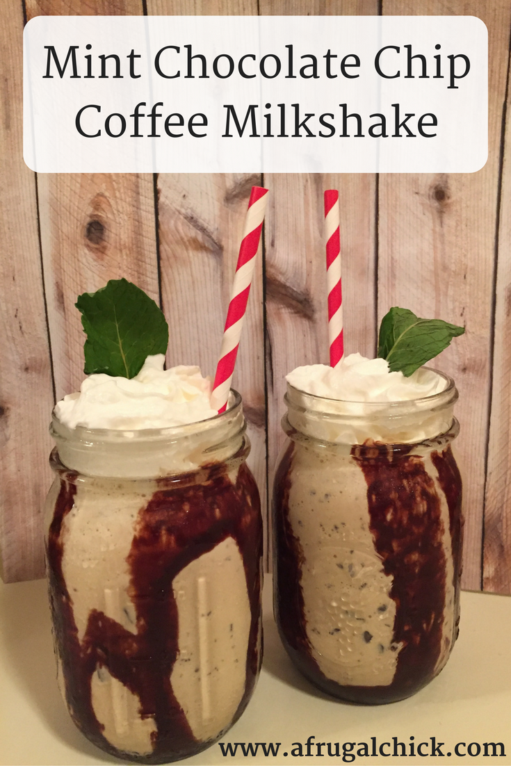 Mint Chocolate Chip Coffee Milkshake Recipe