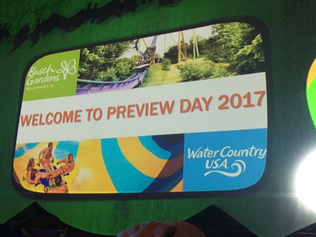 New at Busch Gardens Williamsburg 2017
