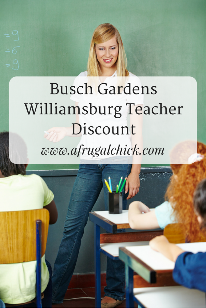 Busch Gardens Williamsburg Teacher Discount
