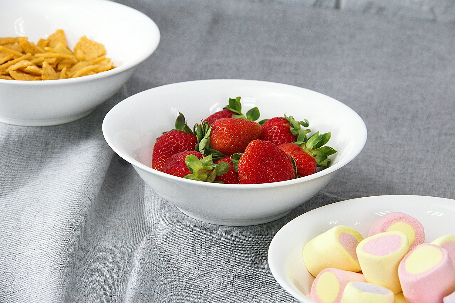 Amazon set of 4 white portion control bowls 5 60
