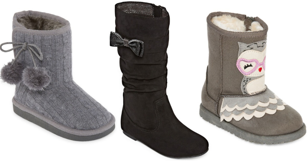 jcpenney grey boots