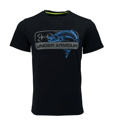 under armour fish t shirt