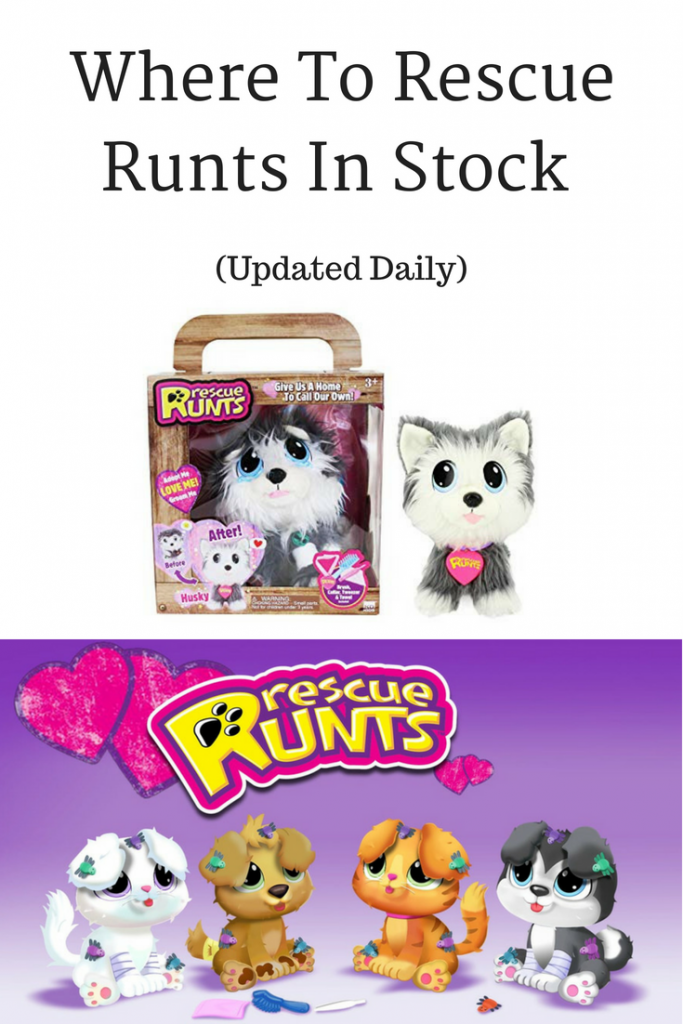 Rescue Runts In Stock- Rescue Runts may possibly be one of the hot toys of the 2018 holiday season. Let us help you find them in stock! 