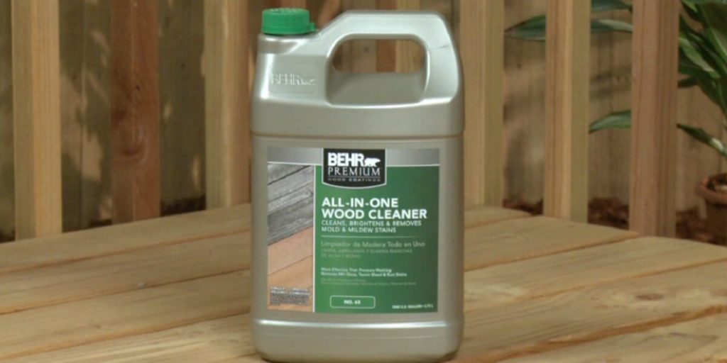 Home Depot BEHR Premium 1 Gal All In One Wood Cleaner FREE After Rebate