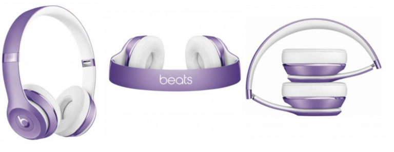 purple wireless beats