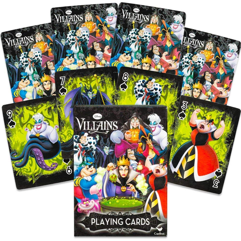 Amazon Lowest Price Disney Villains Playing Cards