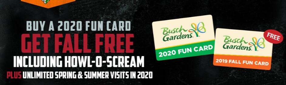 Busch Gardens Williamsburg: Buy a 2020 Fun Card And Get ...
