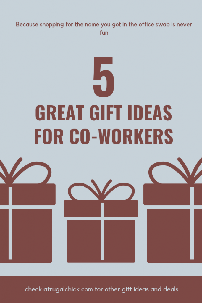 Gifts for a Coworker- Because shopping for the name you got in the office drawing is almost never fun check out this list of simple gifts! 