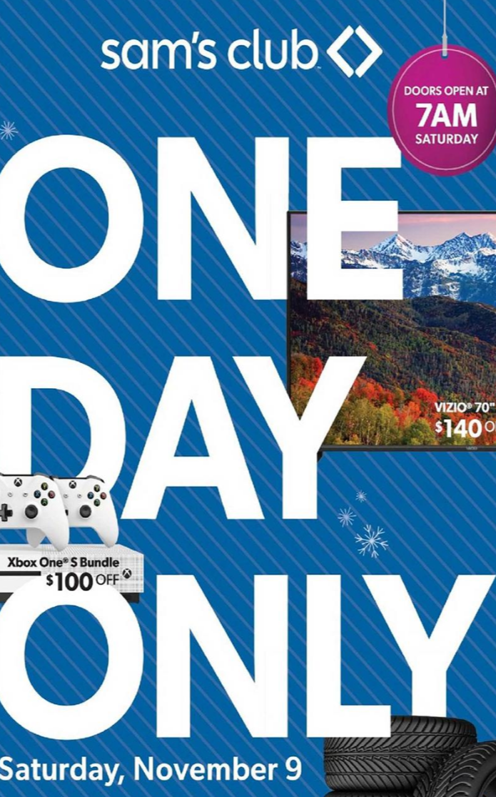 Sam's Club One Day Sale (Full Ad Scan)