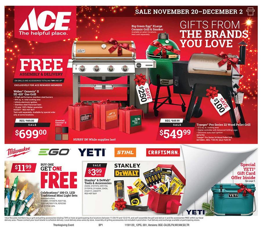 Ace Hardware 2019 Black Friday Ad (Full Ad Scan)